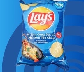 Snack lay’s vị tôm càng đút lò phô mai 90g