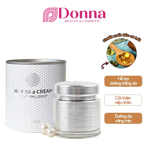 Kem dưỡng trắng da cá hồi Cre8skin brightening tone-up cream