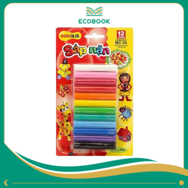 Sáp nặn MC-C04 12 màu