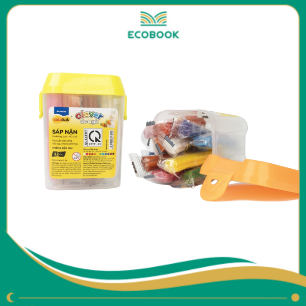 Sáp nặn MC-016 12 màu