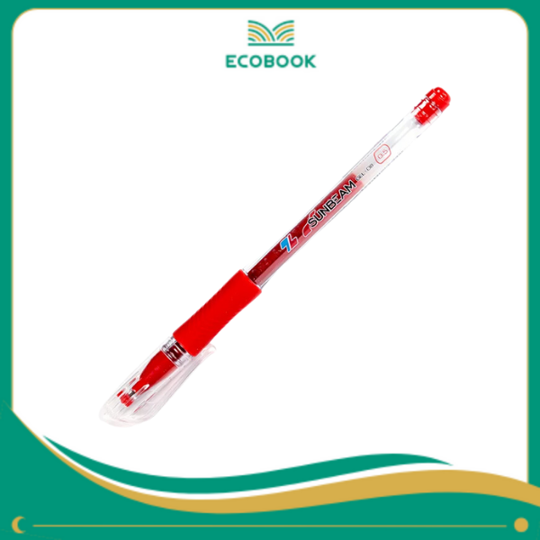 Bút gel GEL-08 đỏ hộp 20/T960 New