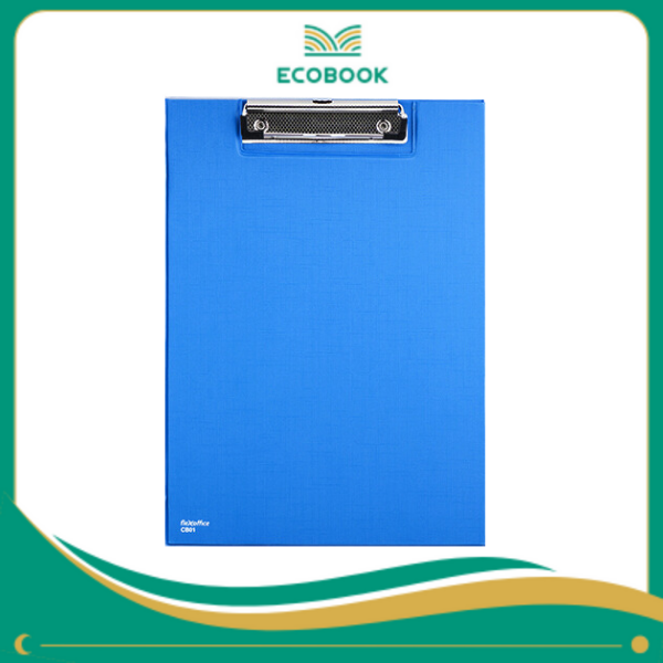 Bìa trình ký kép A4 PVC FO-CB01 xanh