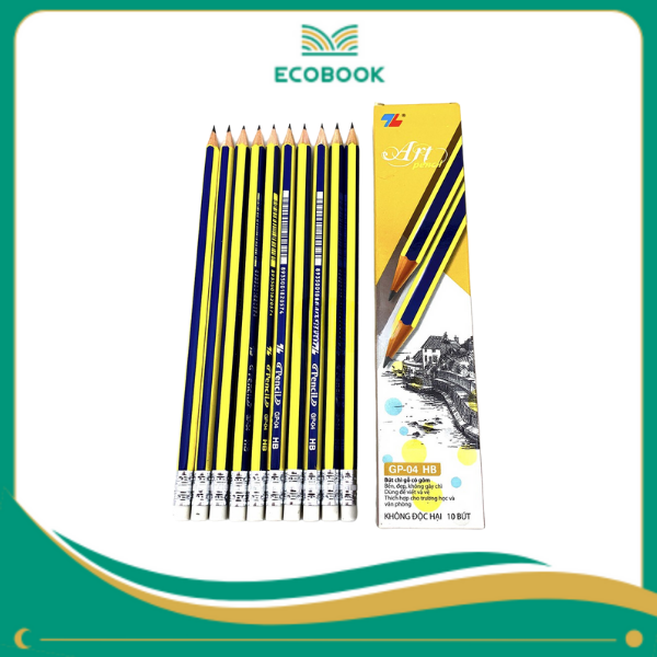 Bút chì gỗ GP-04 hộp 10/T960