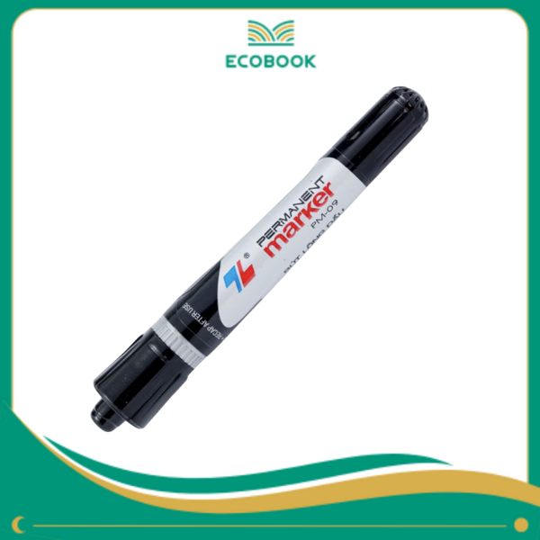 Bút lông dầu PM-09 đen hộp 10