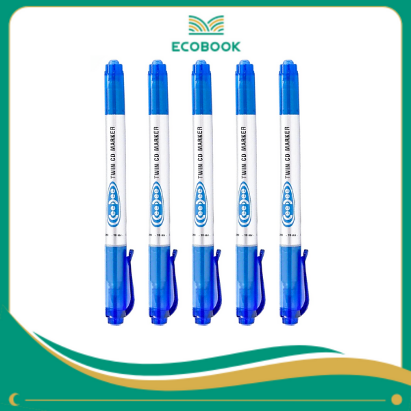 Bút lông dầu PM-04 xanh hộp 10