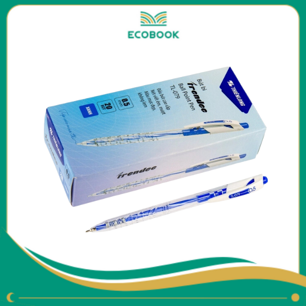 Bút bi TL-079 xanh hộp 20