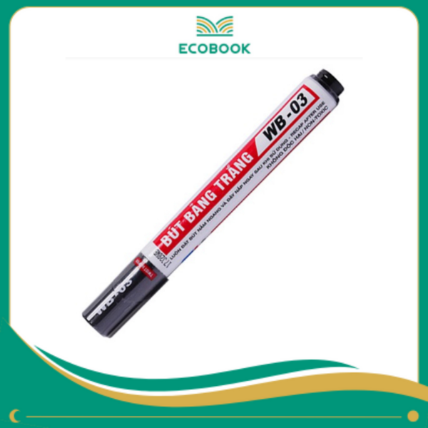 Bút lông bảng WB-03 đen hộp 10 Bút lông bảng WB-03 đen hộp 10