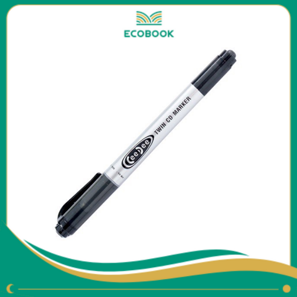 Bút lông dầu PM-04 đen hộp 10