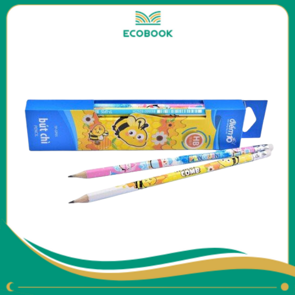 Bút chì gỗ HB TP-GP05 hộp 10