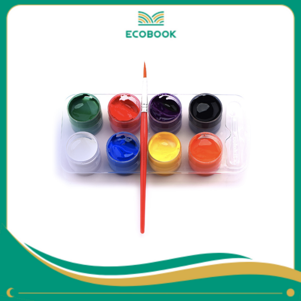 Màu nước WACO-C06 8 màu Màu nước WACO-C06 8 màu