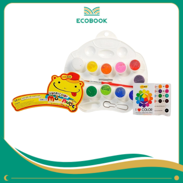 Màu nước WACO-C07 12 màu Màu nước WACO-C07 12 màu