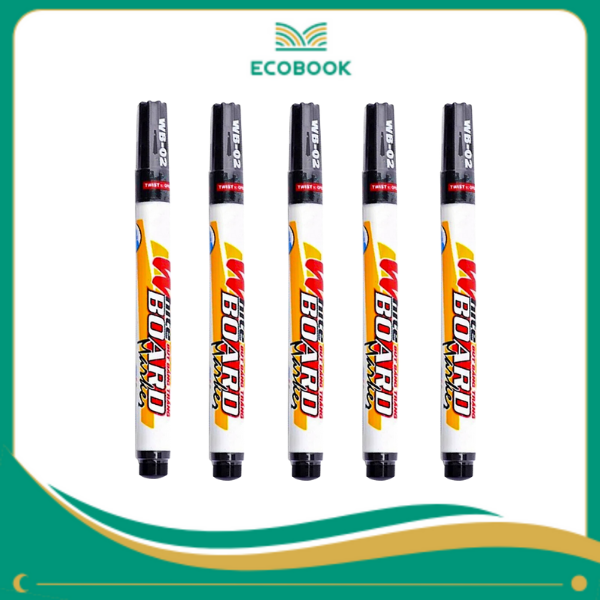 Bút lông bảng WB-02 đen hộp 20 Bút lông bảng WB-02 đen hộp 20