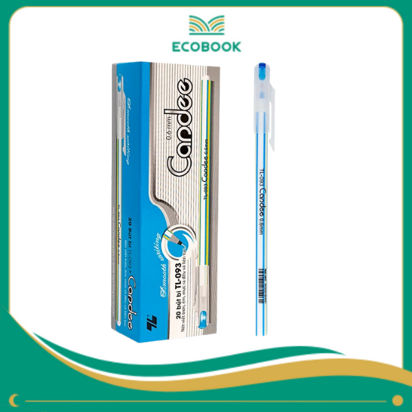 Bút bi TL-093 xanh hộp 20