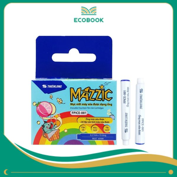 Ống mực FPICE-001 xanh hộp 10 Ống mực FPICE-001 xanh hộp 10