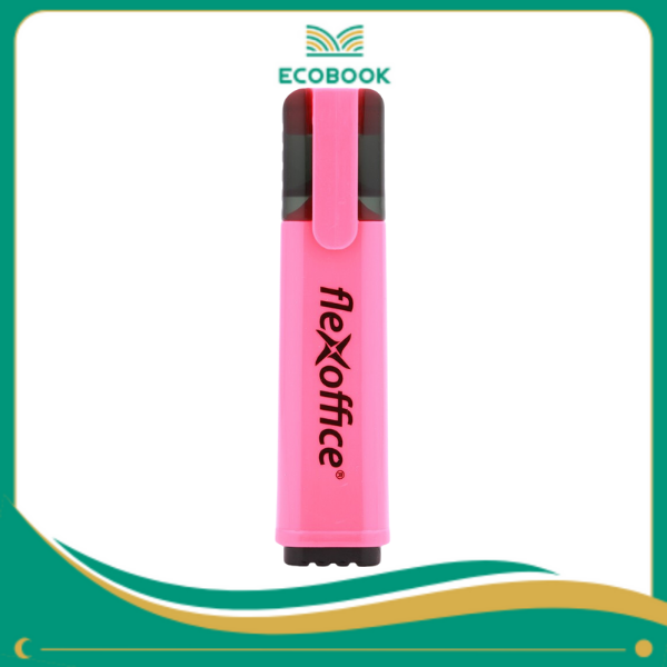 Bút dạ quang FO-HL02/VN hồng hộp 10