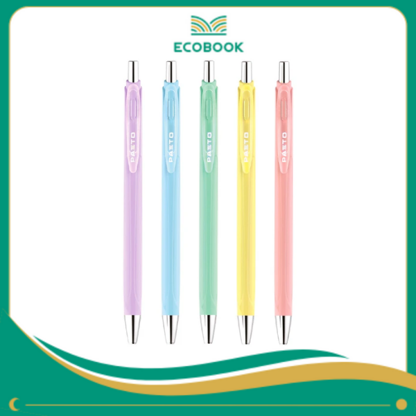 Bút GEL-B015 xanh 5 màu cán hộp 05