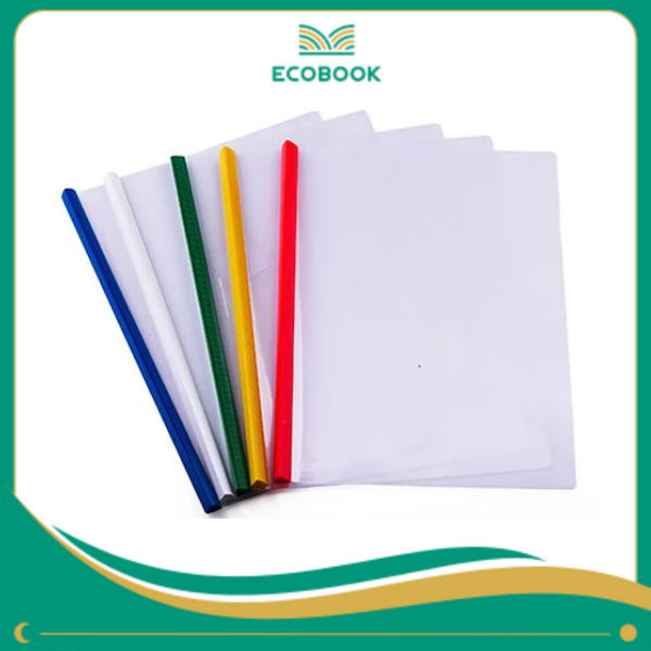 Bìa cây A4 FO-RC02 5 màu túi 10