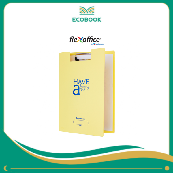 Bìa trình ký kép FO-CB03 vàng pastel T50