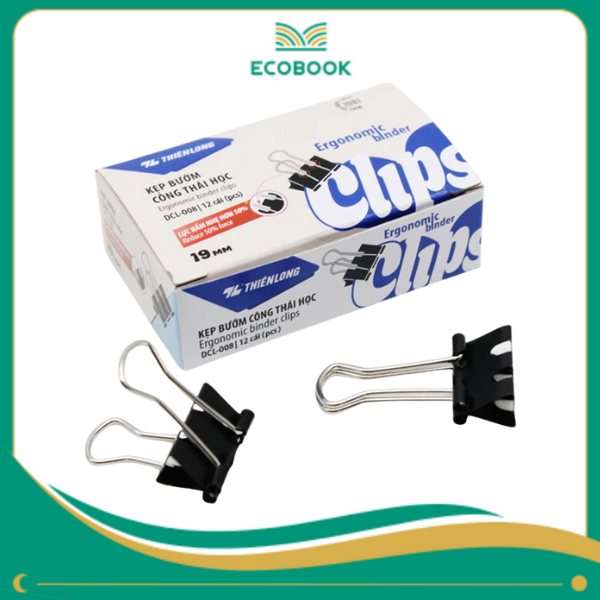 Kẹp bướm CTH 19mm DCL-008 hộp 12