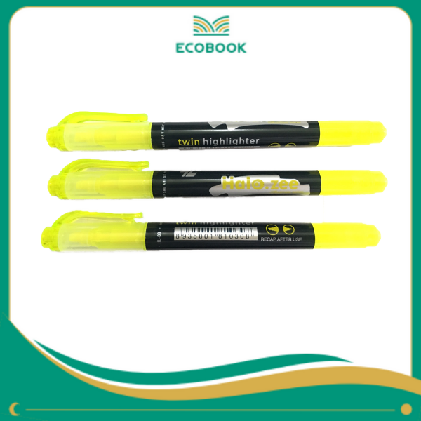 Bút dạ quang HL-03 vàng hộp 10