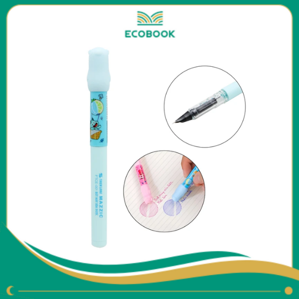 Bút máy xóa được FTCE-001 xanh-m.xanhH10