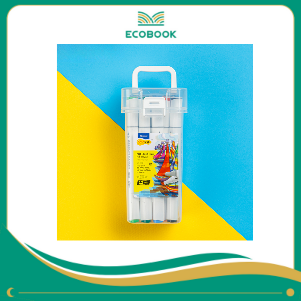 Bút lông mỹ thuật AM-C001 24 màu Bút lông mỹ thuật AM-C001 24 màu