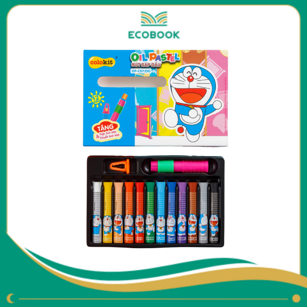 Bút sáp dầu OP-C07/DO 12 màu