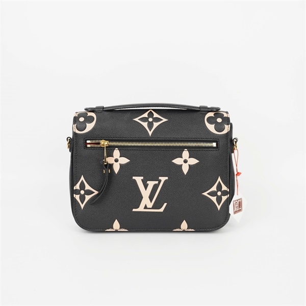 Túi LV Metis Nền đen hoa trắng 3 strap sz25 (HC) +