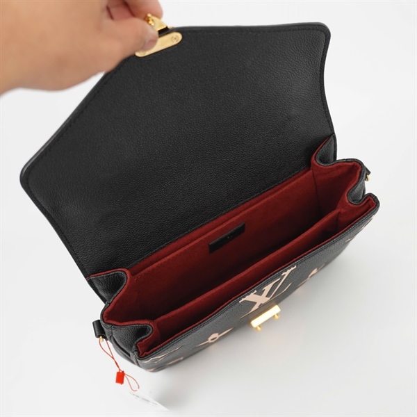 Túi LV Metis Nền đen hoa trắng 3 strap sz25 (HC) +