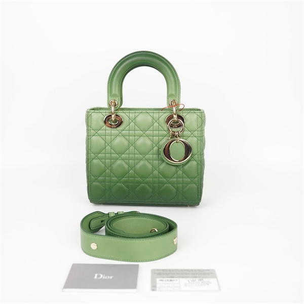 Túi Dior Lady Ombre xanh (18-MA-0211) szS (HC) +