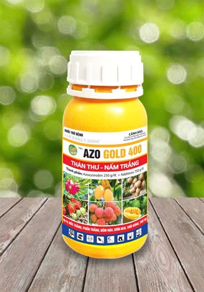 Thuốc trừ nấm AZOGOLD 400 chai 250ml đặc trị – Thán Thư, Nấm Trắng