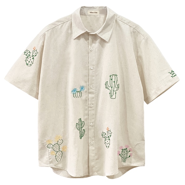 Sơmi Linen "CACTUS"