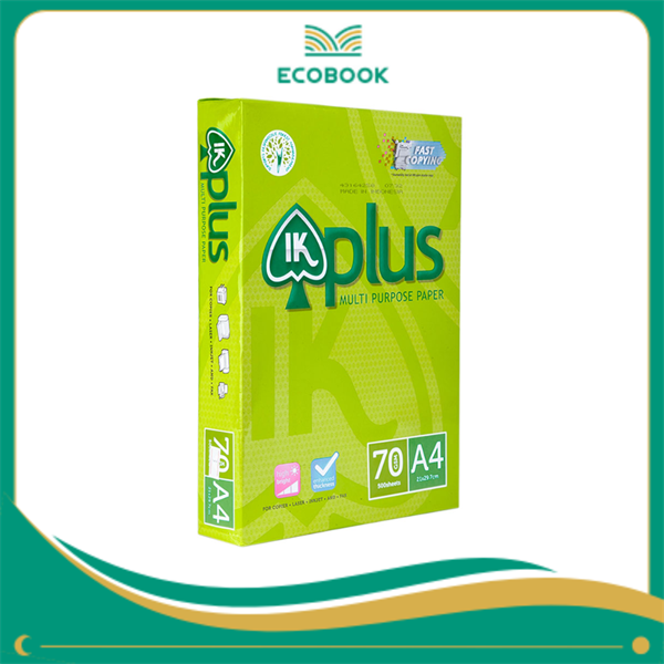 Giấy A4 70gsm IK Plus 500t