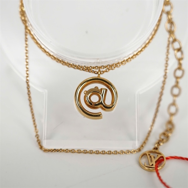 Dây Chuyền LV vàng mặt @ KG+