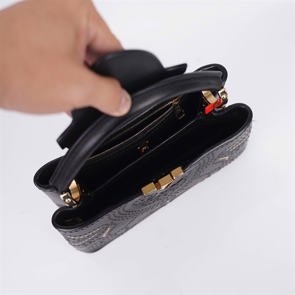 Túi LV Capu đen (AH1187) sz27 (HC) +