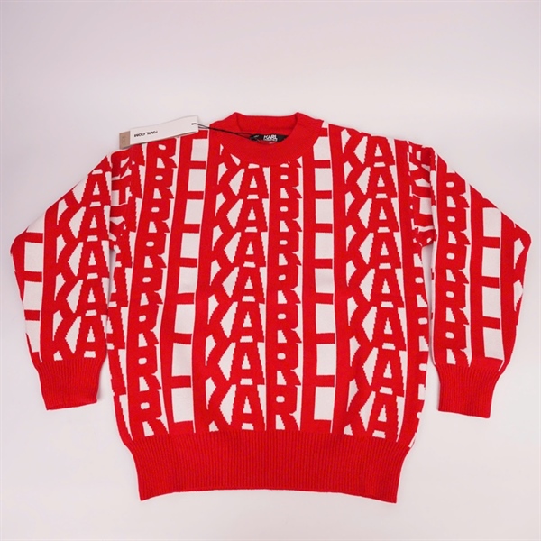 Áo len Karl đỏ tay dài (PN) +