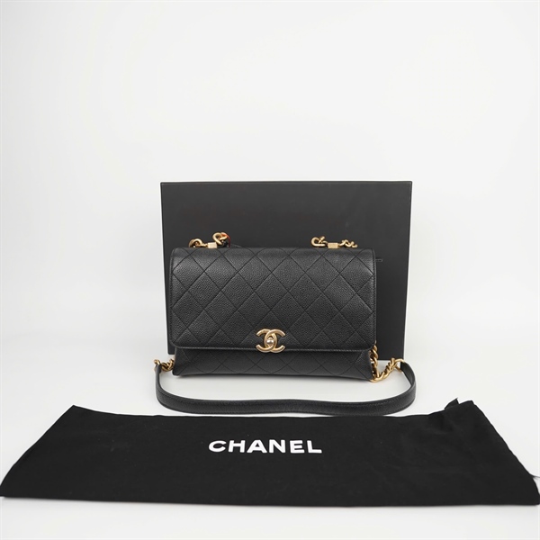 Túi Chanel Woc đen (27388995) sz25 (HC) +