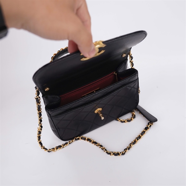 Túi Chanel Woc đen (28504141) sz20 (HC)+