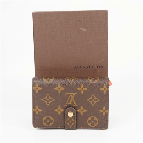 Ví LV hoa nâu (CA0958) KG+