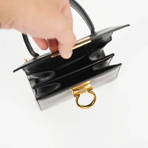 Túi Salvatore đen (AQ-212193) sz20 +