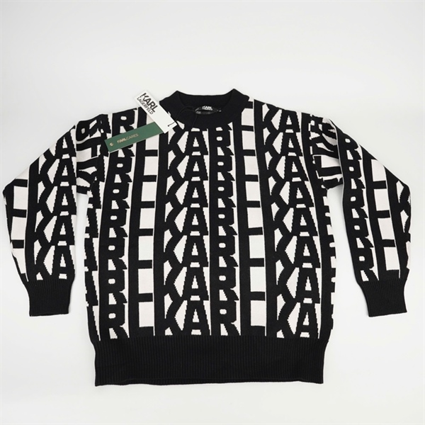 Áo len Karl màu đen tay dài (PN) +