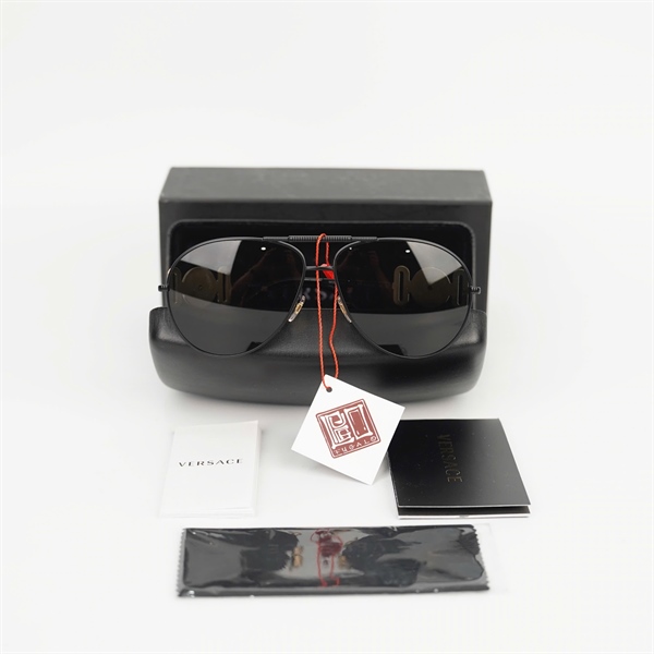 Mắt kính Versace MOD2249 màu đen KG+