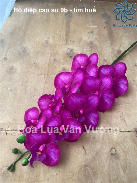 Hồ điệp cao su 9b - Hồ điệp, lan - Hoa Lụa Vân Vượng