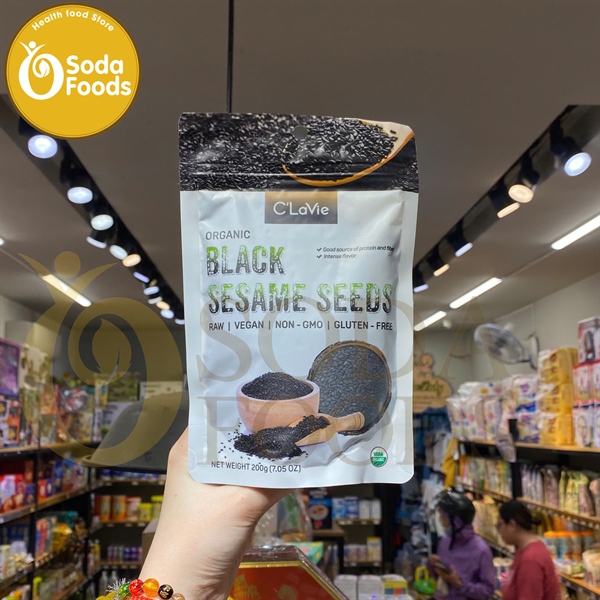 Hạt mè đen hữu cơ C'LaVie 200g