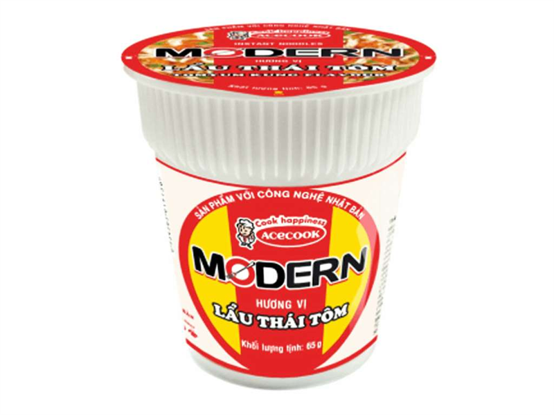Mì Acecook Modern lẩu Thái tôm ly 65g