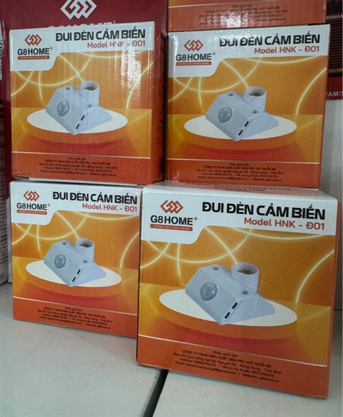 Đui đèn cảm biến G8