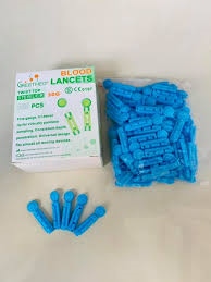 Kim lấy mãu bút test đường Lancets (H/ 50c)