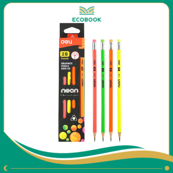 Bút Chì Gỗ 2B Deli EU51800