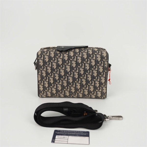 Túi Dior màu xám (16-BO-0242) sz22 (BQ) KG +