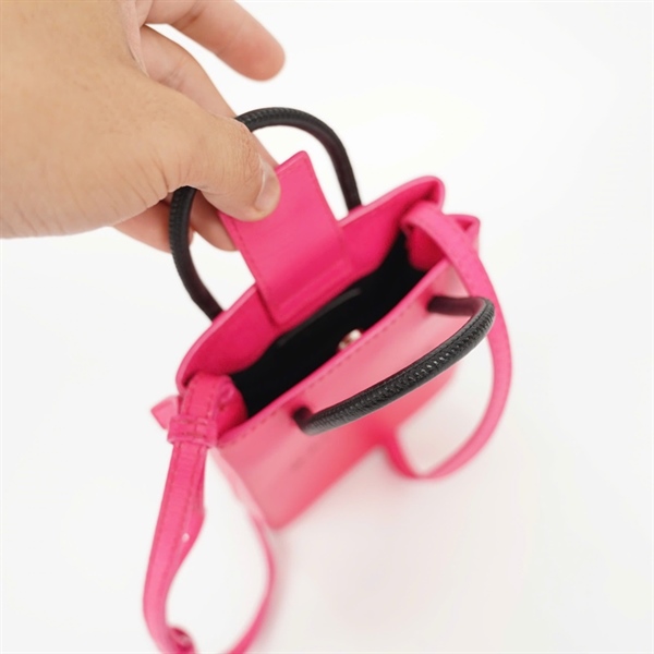 Túi Balenciaga Phone hồng (BQ) sz12 KG +